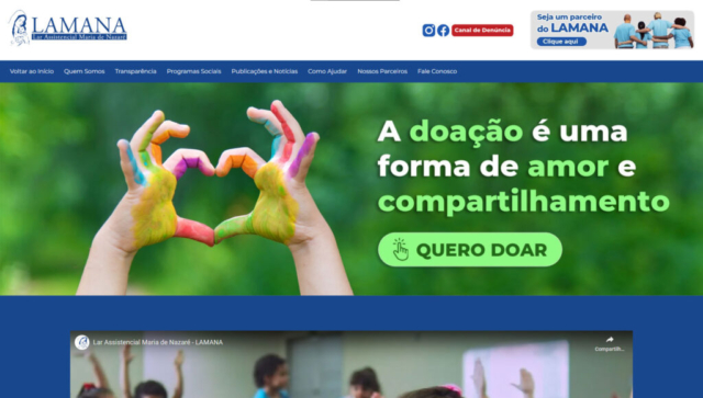 Site - LAMANA Obras Sociais