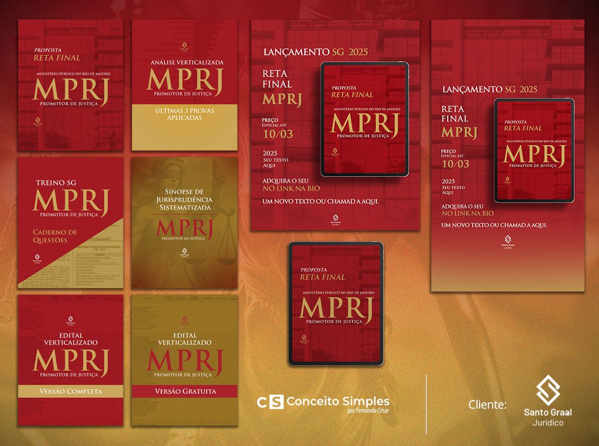 Designer Gráfico Capista - Capa Curso Direito - Concursos Online