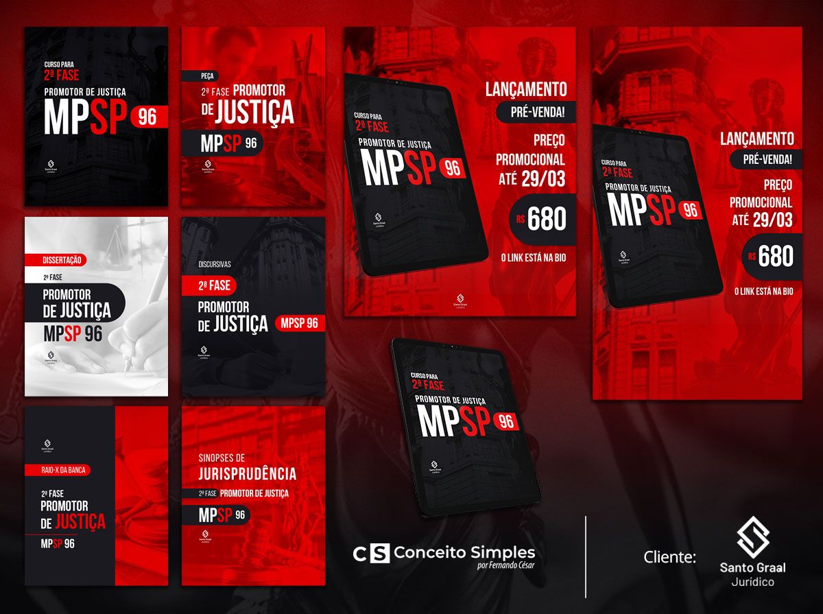 Designer Gráfico Capista - Capa Curso Direito - Concursos Online