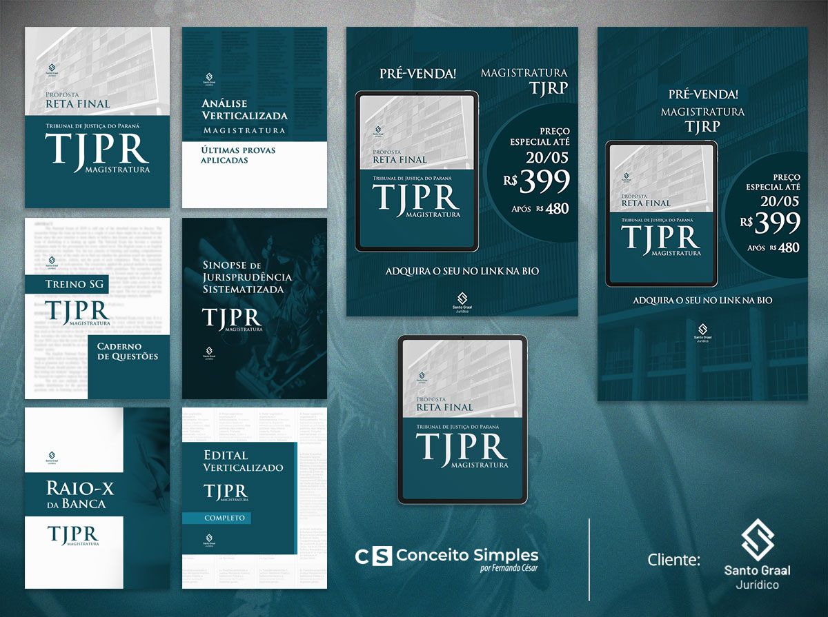 Designer Gráfico Capista - Capa Curso Direito - Concursos Online