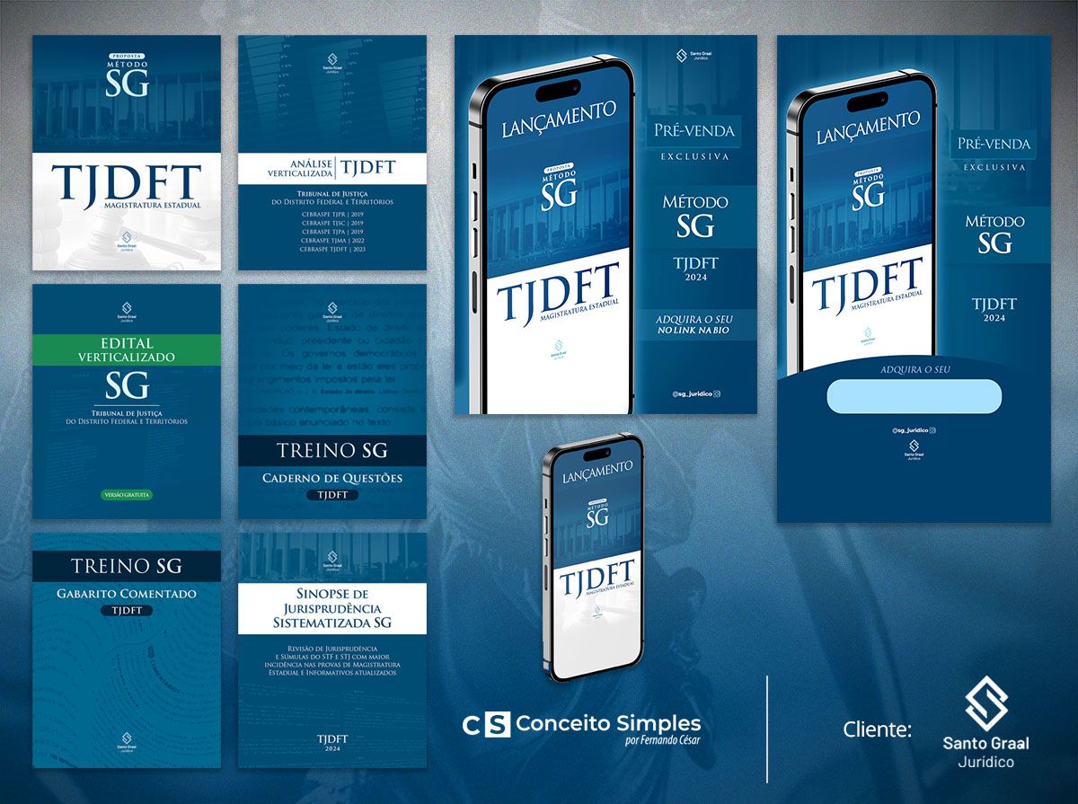 Designer Gráfico Capista - Capa Curso Direito - Concursos Online