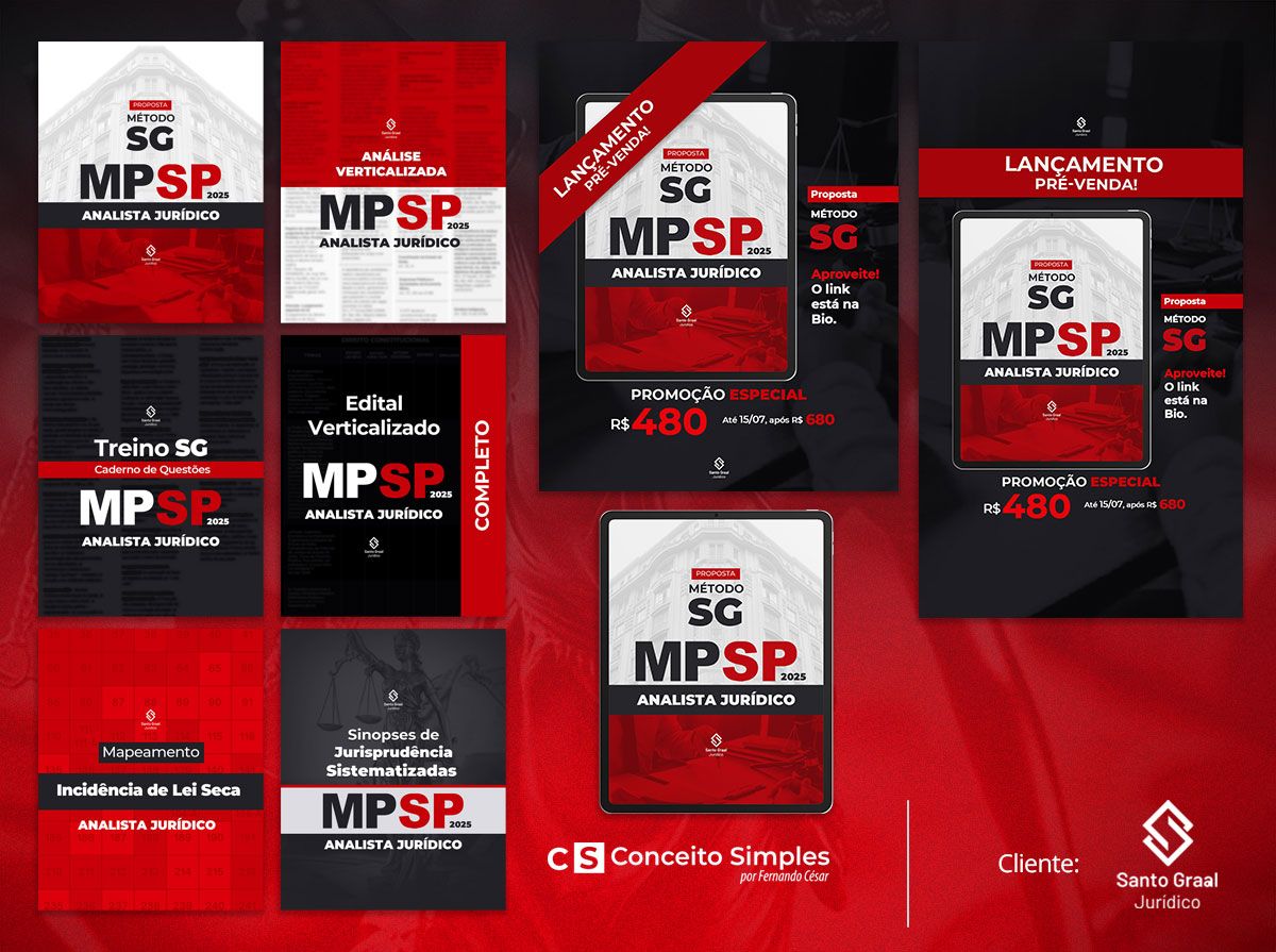 Designer Gráfico Capista - Capa Curso Direito - Concursos Online