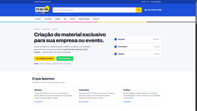 Gráfica Primeira Gráfica Primeira