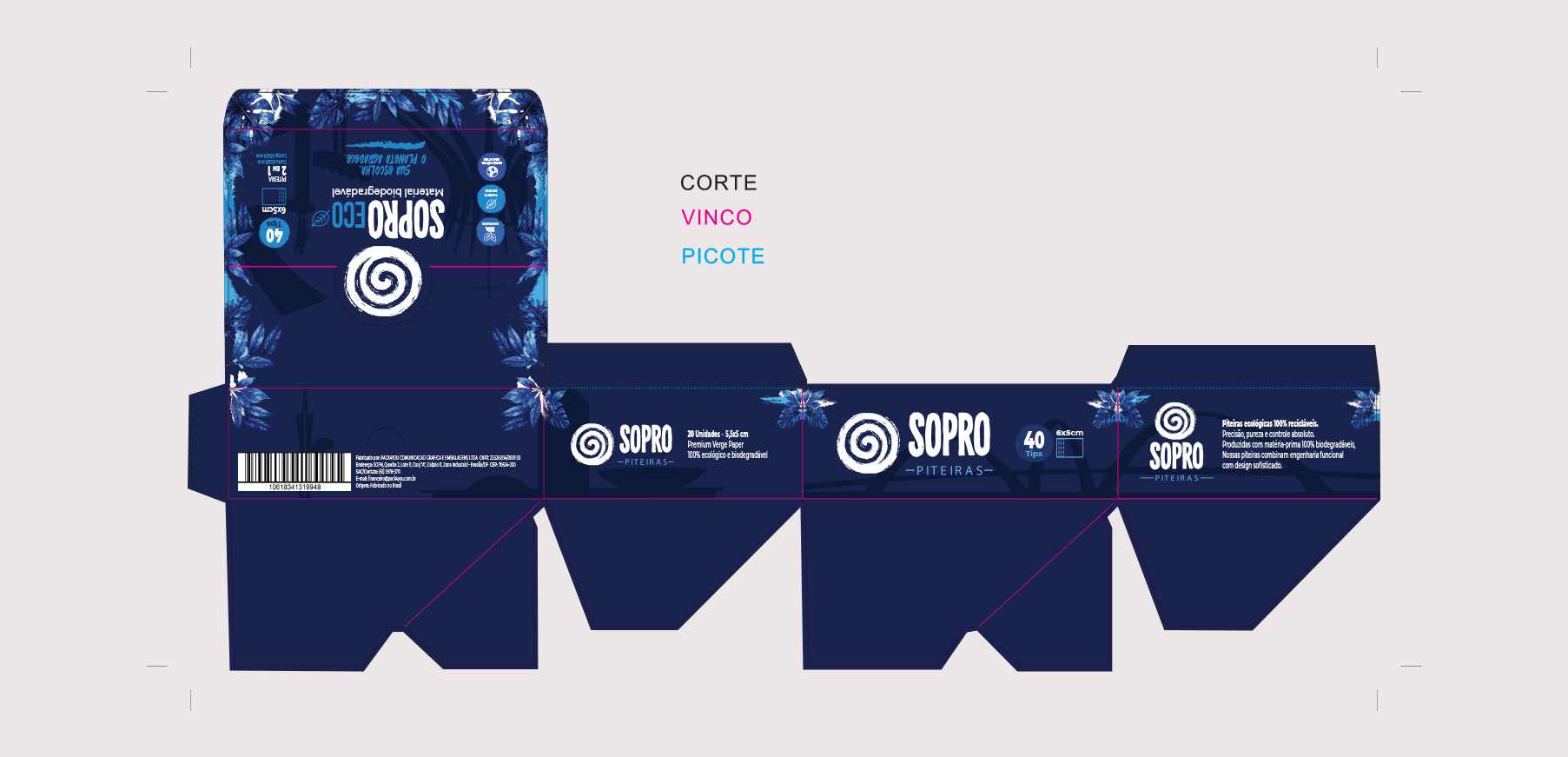 Embalagem piteiras Monumentos - (Pack4You) Embalagem piteiras Monumentos - (Pack4You)