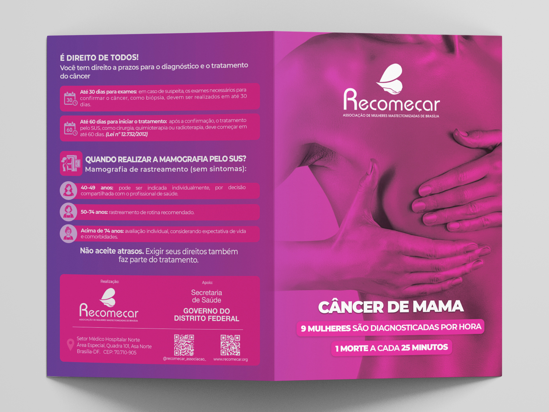 FOLDER - (Recomeçar ONG)